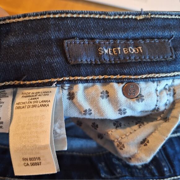 Lucky Brand Women 14/32 Regular "Sweet Boot" Denim Stretch Jeans - Picture 4 of 6